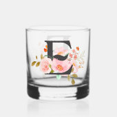 À Whisky Verre Whiskey Lettre E (Verso)