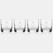 À Whisky Verre Whiskey Oyster - 4 set (Dos)