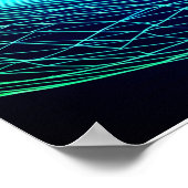 A White Glowing Angel Resting in His Hand Poster (Coin)