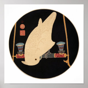 A White Macaw, Jakuchüu Poster