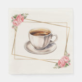 A Whole Latte Love Paper Napkin Servet (Voorkant)