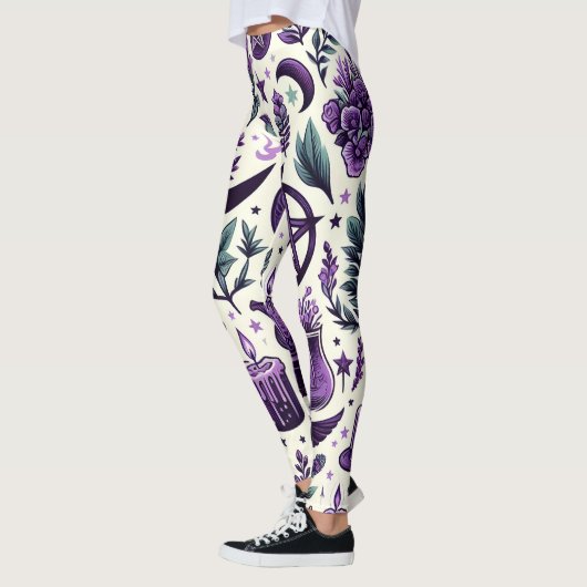 A Wiccan Pattern 1 Leggings (Links)