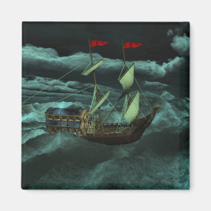 A Wild and Stormy Zee Magnet Magneet