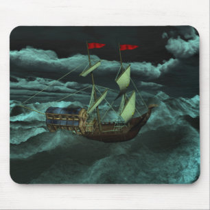 A Wild and Stormy Zee Mousepad Muismat
