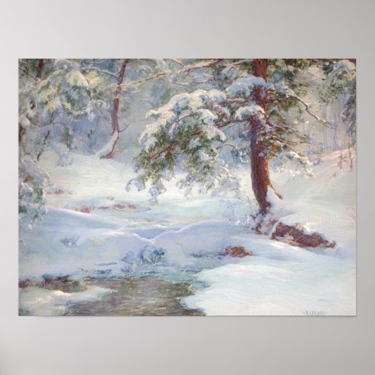 A Winter Idyll Poster (Voorkant)