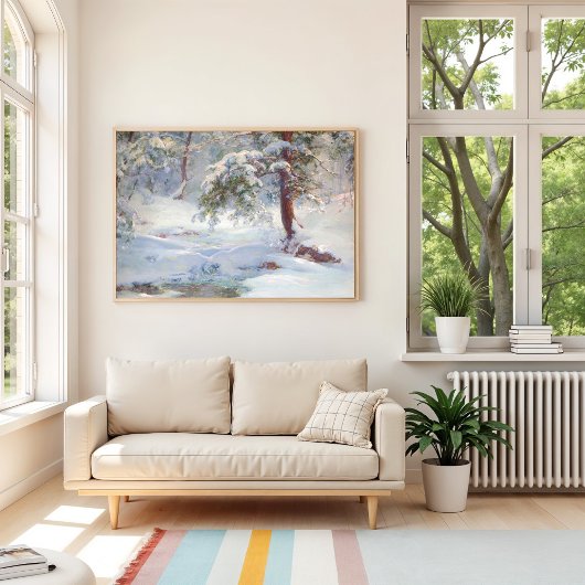 A Winter Idyll Poster