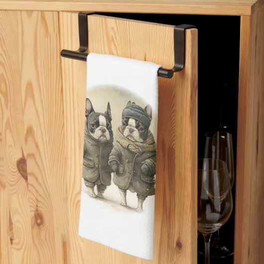 A Winter Walk 02 Theedoek (Derde Gevouwen)