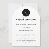 A Wish Come True Big Dipper Baby Shower Invitation (Devant)