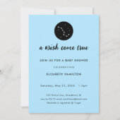 A Wish Come True Big Dipper Baby Shower Invitation (Devant)