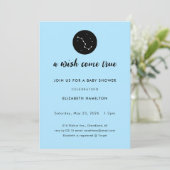 A Wish Come True Big Dipper Baby Shower Invitation (Debout devant)