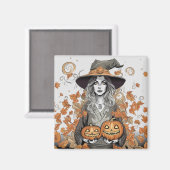 A witch's love magneet (Voorkant / Achterkant)