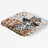 A witch's love papieren bordje (Gebogen)