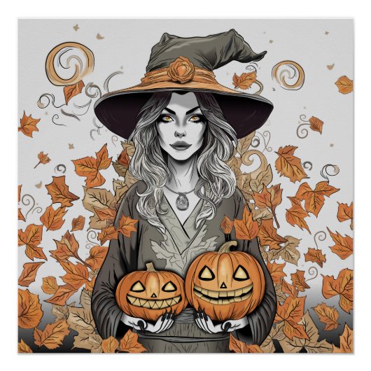 A witch's love perfect poster (Voorkant)