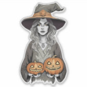 A witch's love sticker (Voorkant)