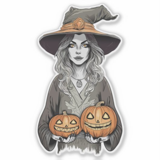 A witch's love sticker (Voorkant)