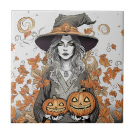 A witch's love tegeltje