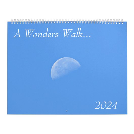 A Wonders Walk... Calendrier 2024 Big Wall (Protection)