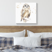 A Woodland Walk VIII Canvas Afdruk (Insitu (Slaapkamer))