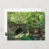 A Woodlands Walkway Bridge Briefkaart (Voorkant / Achterkant)