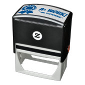 "A+ WORK!" Commendement Rubber Stamp Zelfinktende Stempel (Product)