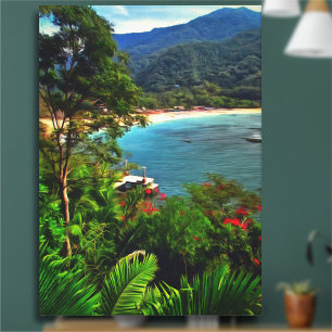 A Yelapa Uitzicht 0828 Art Canvas Print
