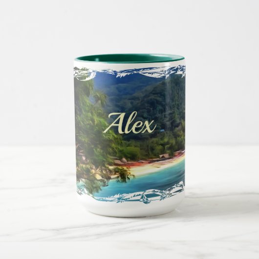 A Yelapa Uitzicht 0828 Mok (Midden)