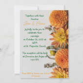 A "Yes" in Summer Hues - invitation wedding (Dos)