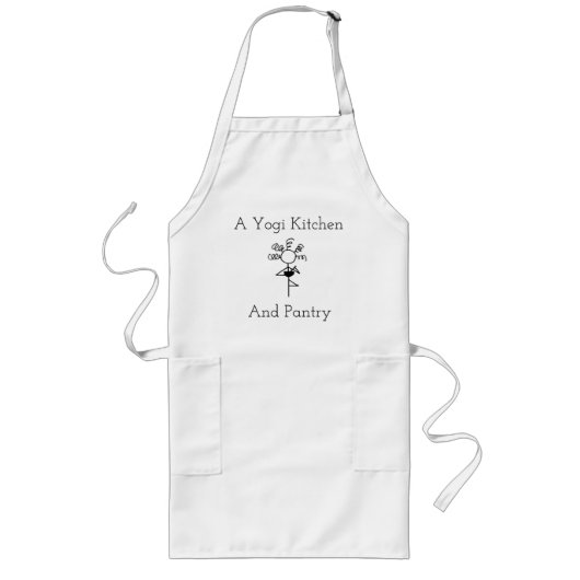 A Yogi Kitchen Long Apron Lang Schort (Voorkant)