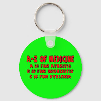 A-Z dyslexie Sleutelhanger