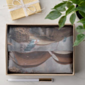 "A Zee Fight" van Lorenzo a Castro Tissuepapier (Geschenk)