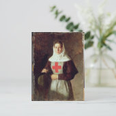 A Zuster, 1886 Briefkaart (Staand voorkant)