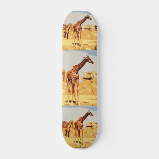 AA- Awesome Giraffe Skateboard (Devant)