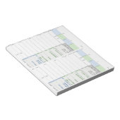 AA B787 Notes Kaart Pad Notitieblok (Schuin)