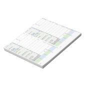 AA B787 Notes Kaart Pad Notitieblok (Gedraaid)