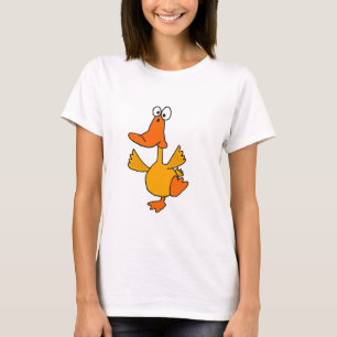AA- Dansend Duck Cartoon Shirt
