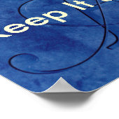 AA Eenvoudig te houden Poster (Hoek)