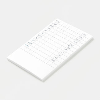 AA Flight Deck Sticky Pad 1 Post-it® Notes