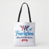 AA Fun Wives Logo Draagtas (Voorkant)