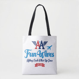 AA Fun Wives Logo Draagtas