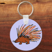 AA- Funky Porcupine Sleutelhanger (Voorkant)