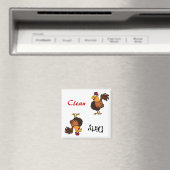 AA- Funky Rooster Vaatwasser Magneet (Insitu (Vaatwasser))