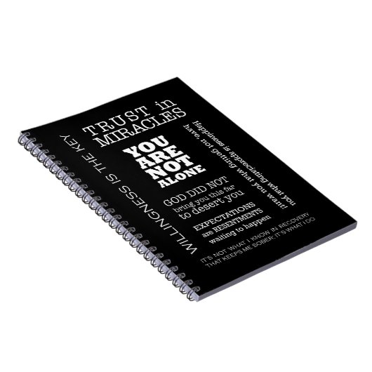 AA Gezegden en slogans 3 Notitieboek (Rechterzijde)