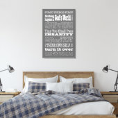 AA Gezegden & Slogans 1 Canvas (Insitu (Slaapkamer))