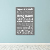 AA Gezegden & Slogans 2 Canvas Afdruk (Insitu (Houten vloer))