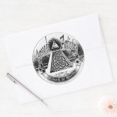 AA LOGO RONDE STICKER (Envelop)