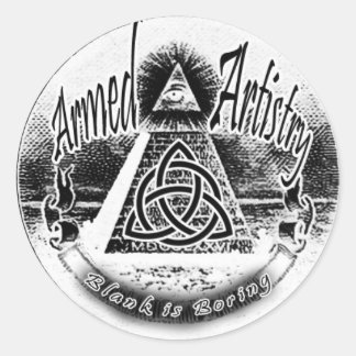 AA LOGO RONDE STICKER