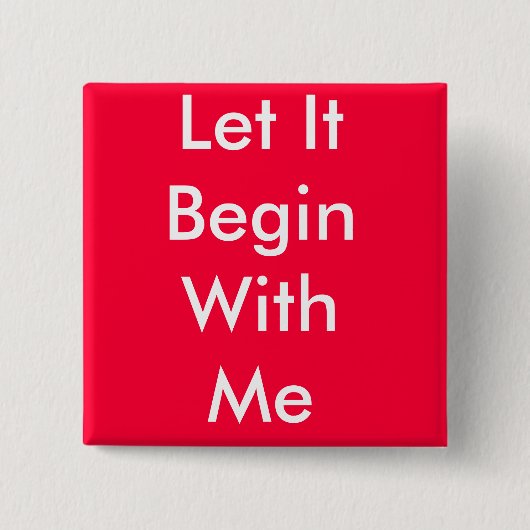 AA, Slogan, Alanon Vierkante Button 5,1 Cm (Voorkant)