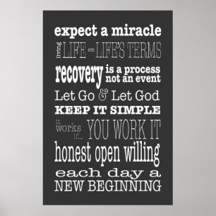 AA Slogans & Gezegden 2 Poster