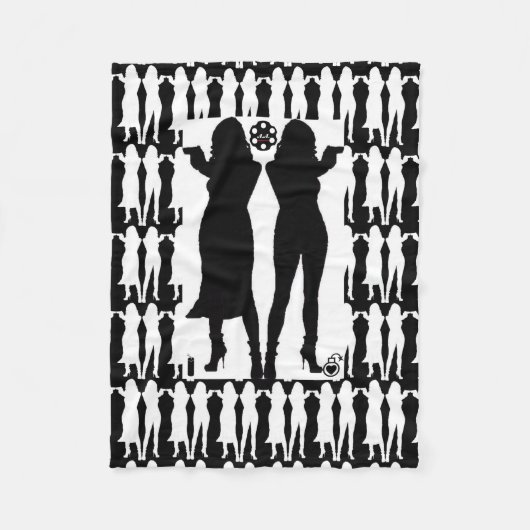 AA Tactisch meisje Fleece Deken (Voorkant)