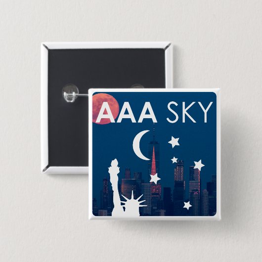 AAA SKY Button (Voorkant /achterkant)